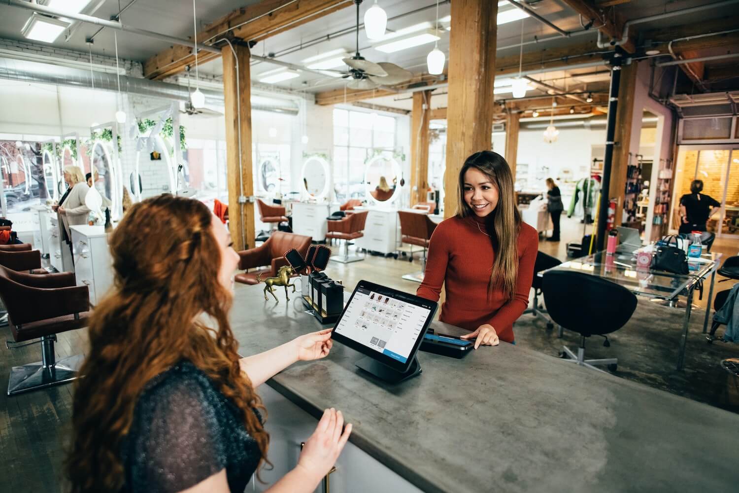 Get customers
