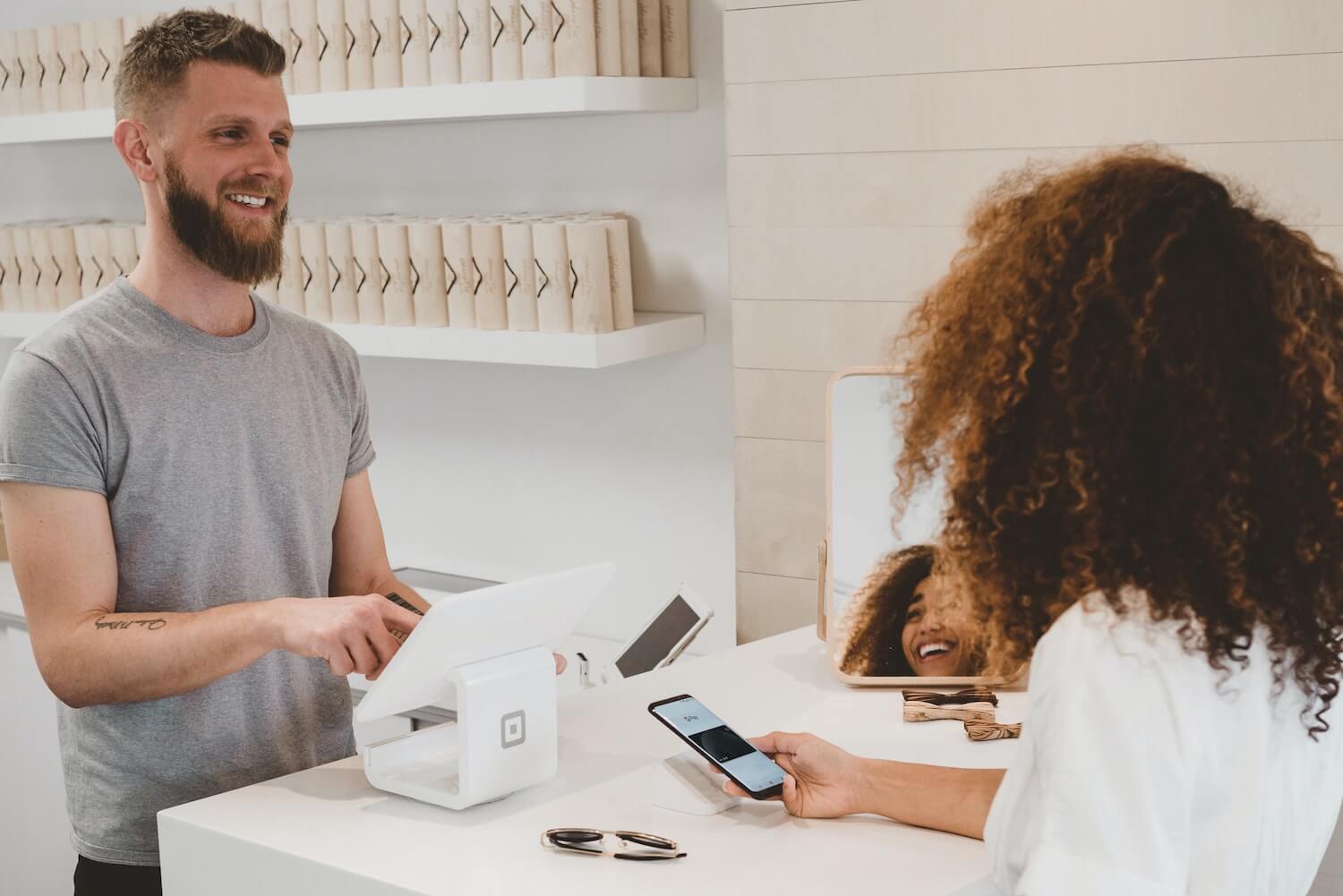Get customers